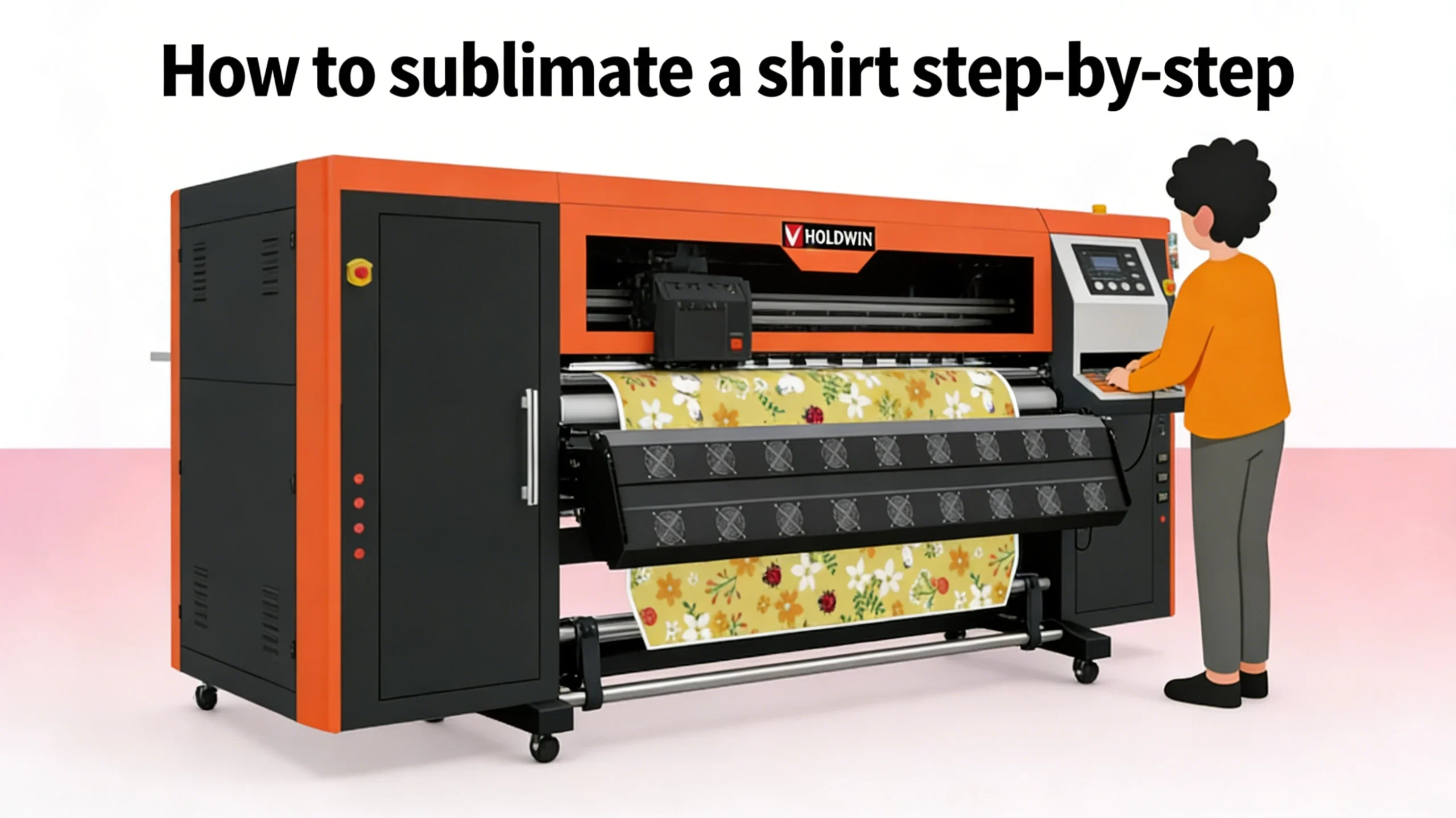 How to sublimate a shirt step-by-step