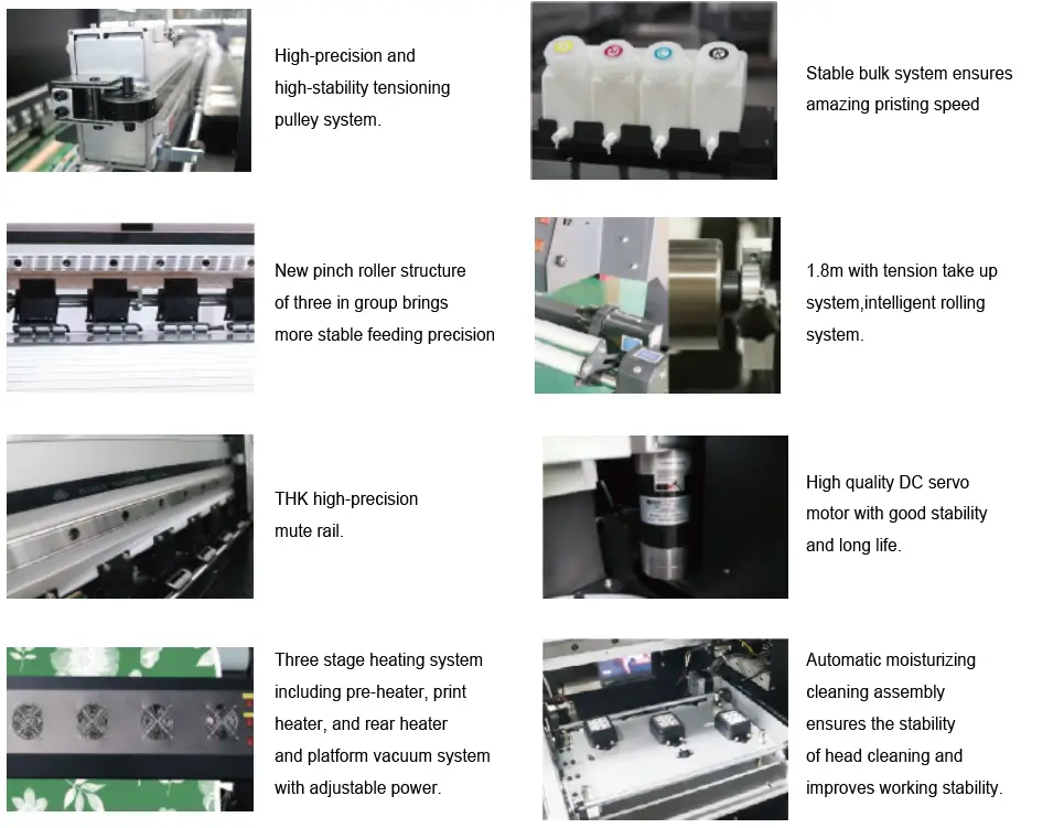 Machine de sublimation 1.8m Machine de sublimation 1.8m