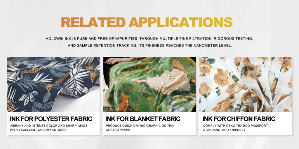 Sublimation ink applications