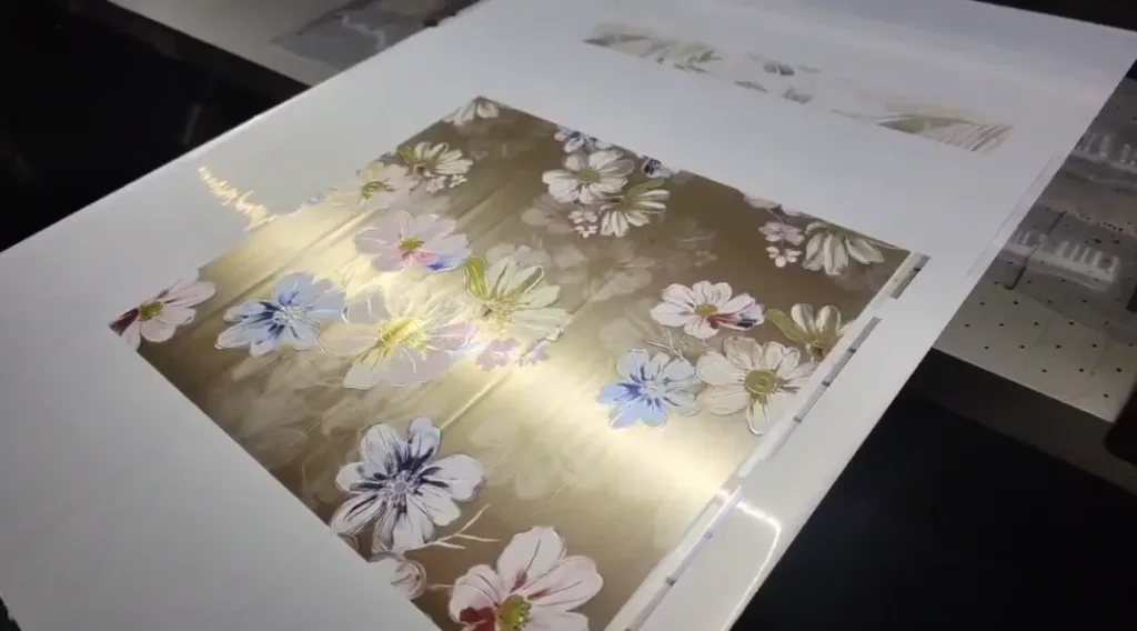 Digital Printing Gold Foil Printer
