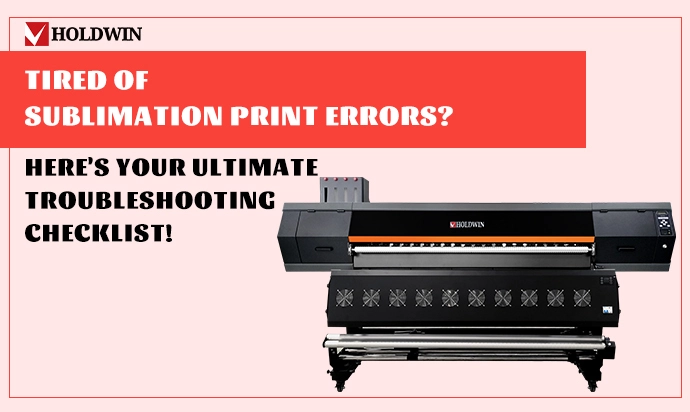 lista de verificación de sublimación
