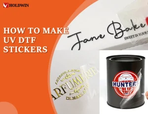 how to make uv dtf sticker