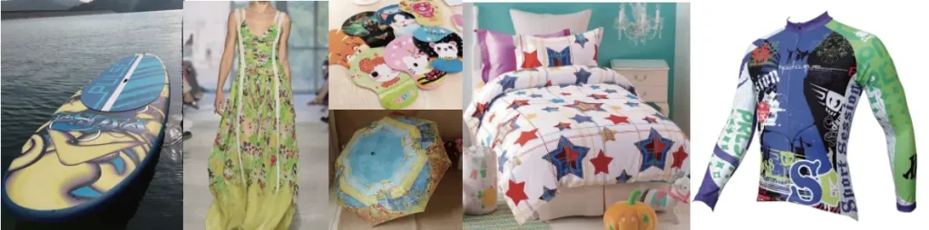 Aplicación de impresora de sublimación de 8 cabezales