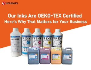holdwin inks are oeko certified