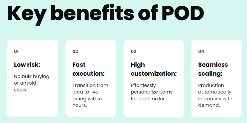 benefits of POD