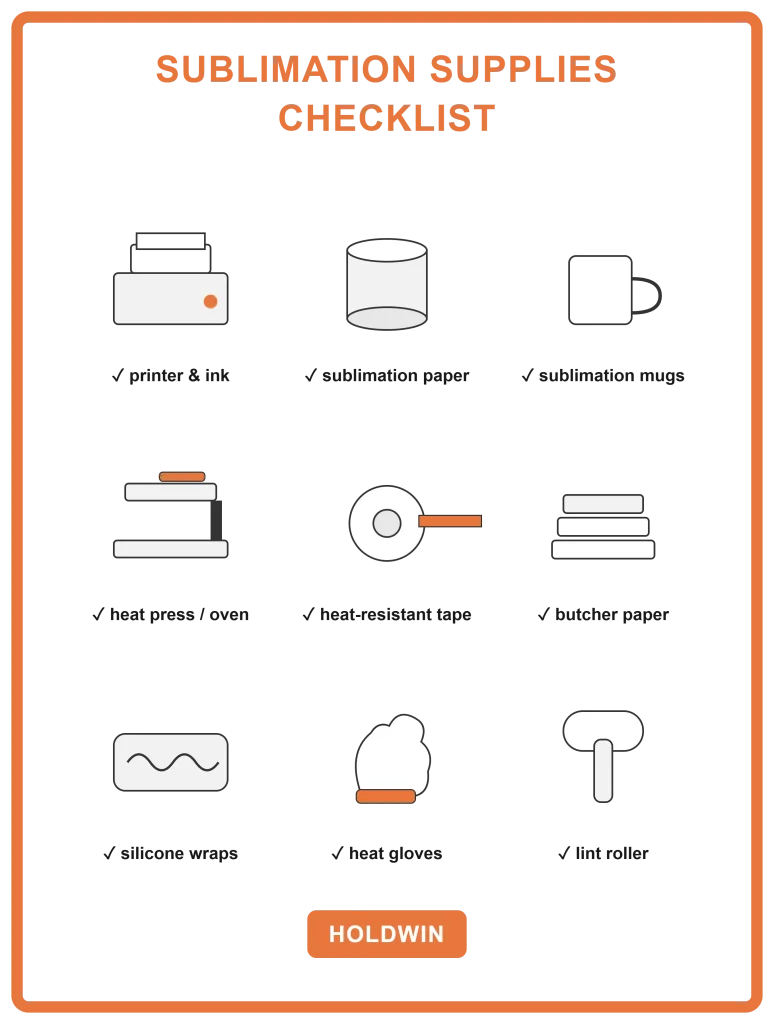 sublimation supplies checklist sublimation supplies checklist