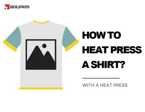 HEAT PRESS a shirt