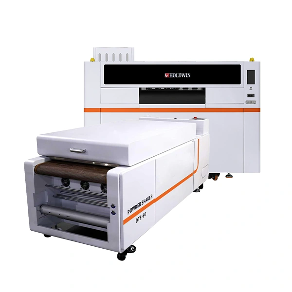 dtf printer with powder shaking machine